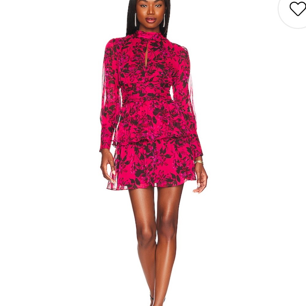 Amanda Uprichard Samira Dress in Femme